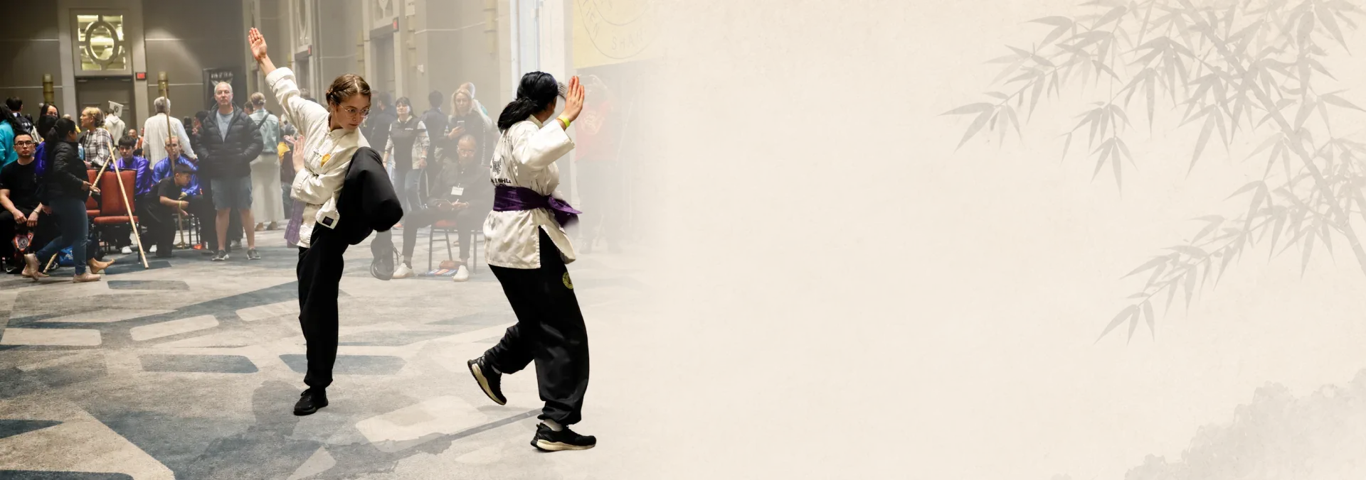 U.S. Kuo Shu Academy students training together